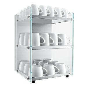 Szklany podgrzewacz do filiżanek