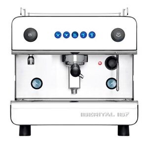 Ekspres kolbowy IB7 1 Group Standard Black Iberital