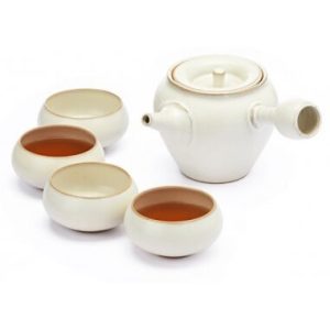 Czajniczek Kyusu z czarkami La Via Del Te